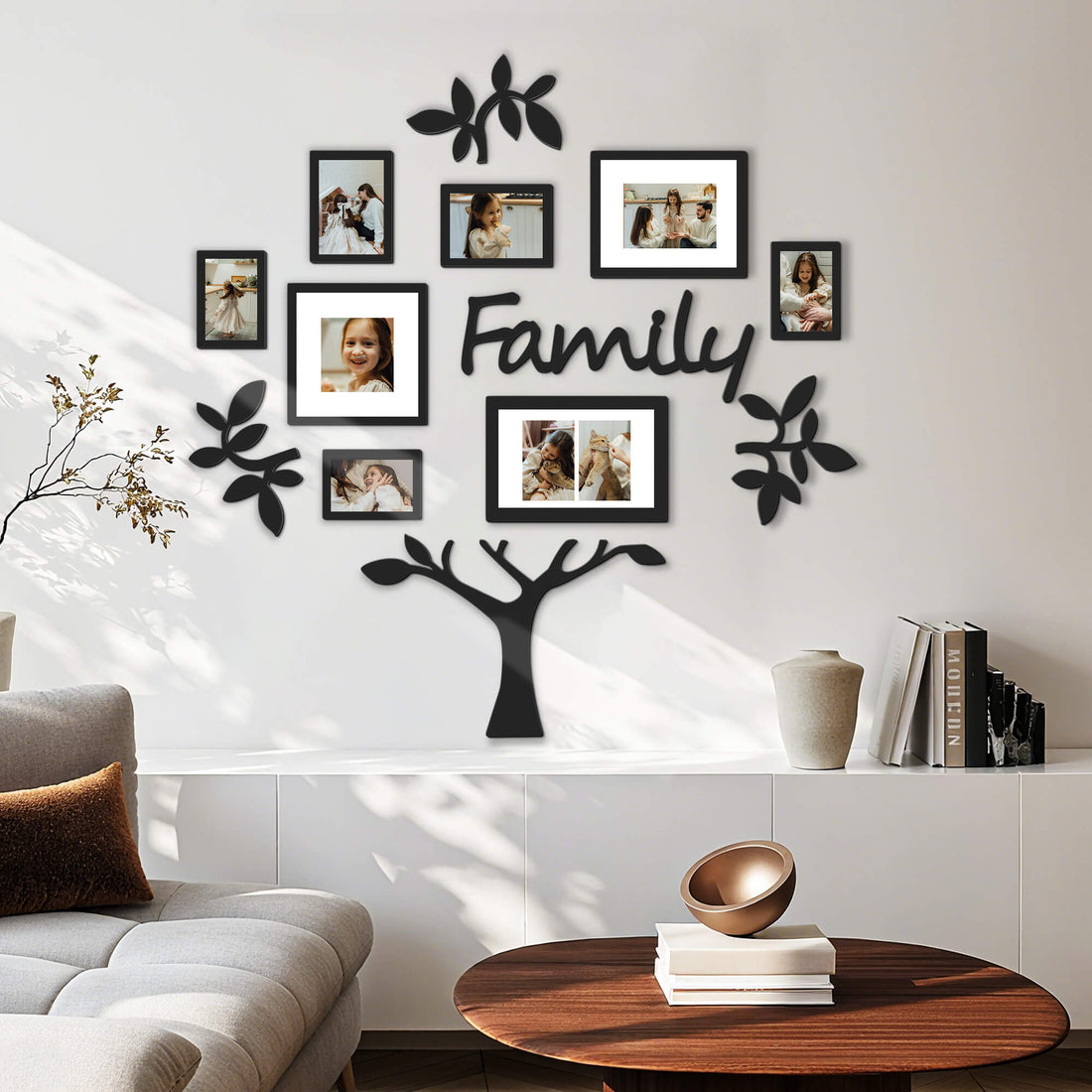 J.M.Deco 13-Pack Family Tree Photo Frame